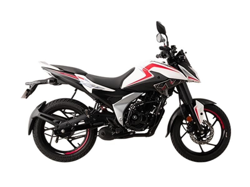 Pulsar N125 LED Disc Pearl Metallic White