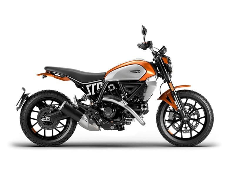Scrambler Icon Cover Kit Tangerine Orange