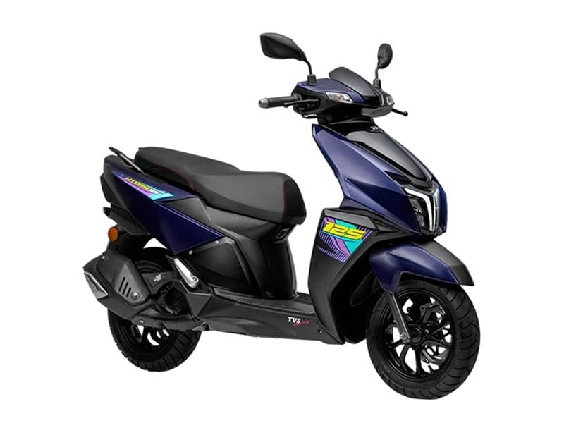 Ntorq 125 Disc Harlequin Blue