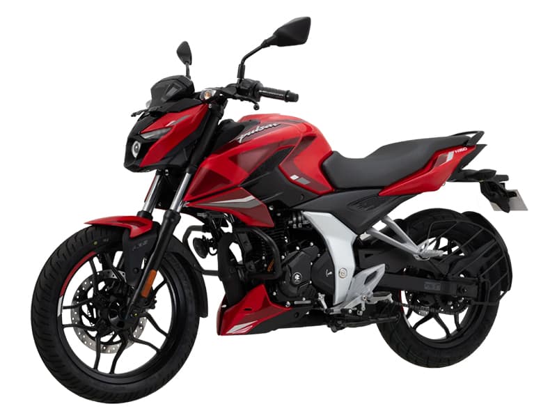 Pulsar N160 Twin Disc Racing Red & Rush Red