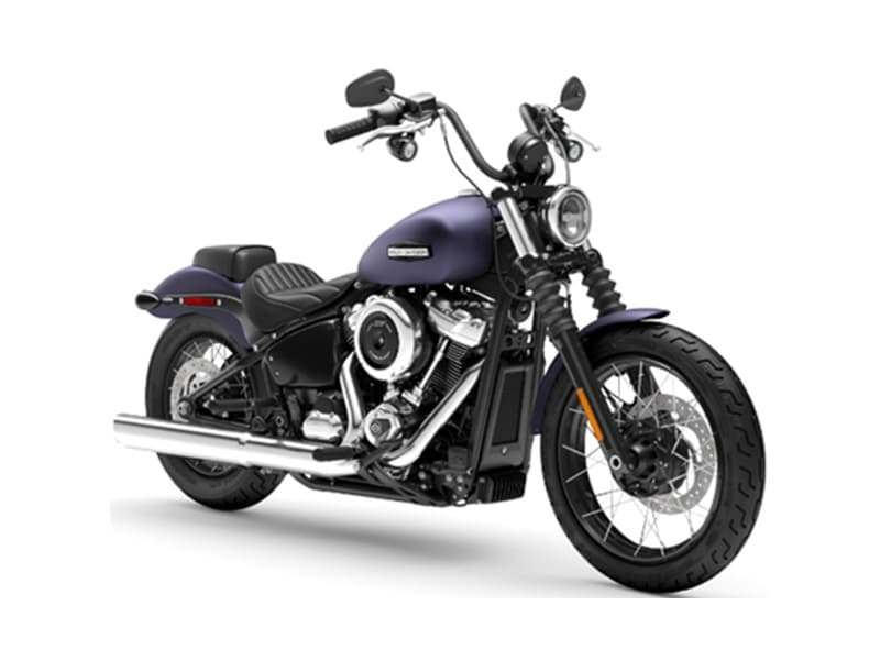 Street Bob Premium Plus Cast Wheels Purple Abyss Denim