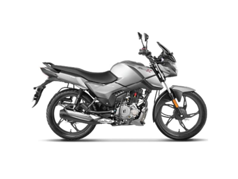 Glamour X 125 Drum Brake Matt Metallic Silver