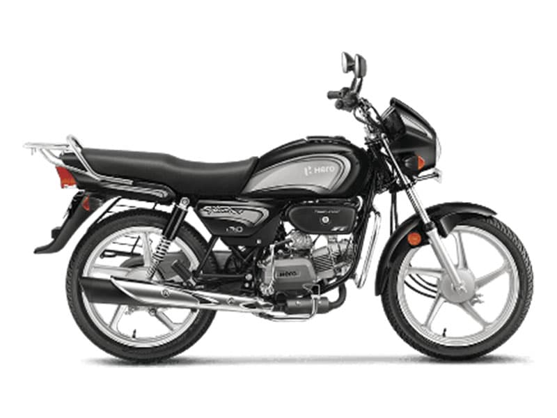 Splendor Plus Drum Brake OBD2B Black Heavy Grey