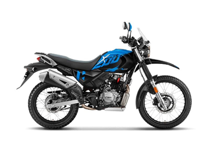 Xpulse 200 4V STD Techno Blue Met Black