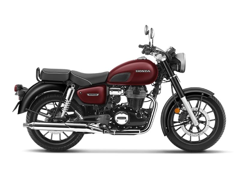 CB 350 DLX Rebel Red Metallic