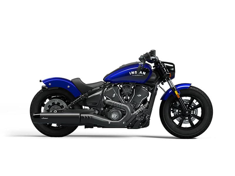 Scout Bobber +Tech Spirit Blue Metallic