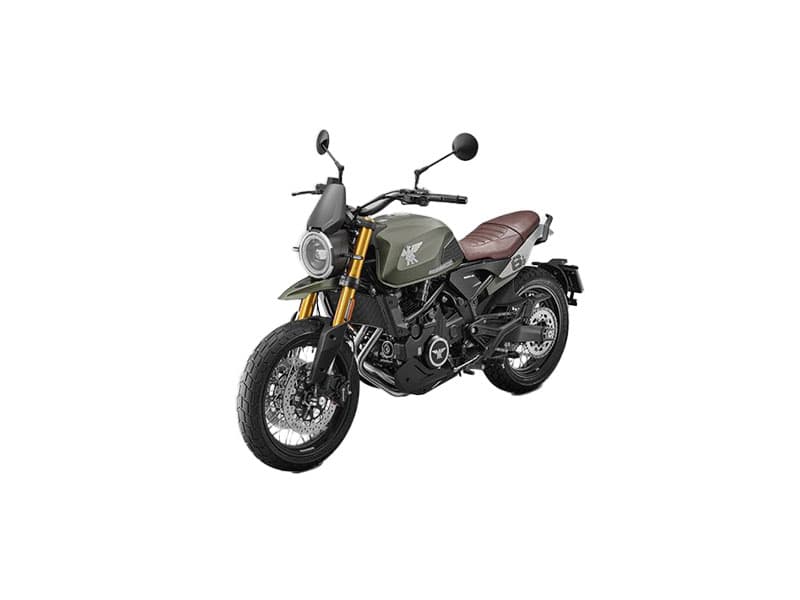 Seiemmezzo Scrambler Matte Green