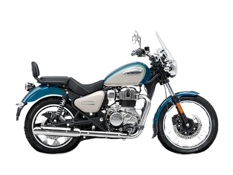 Meteor 350 Aurora Retro Green