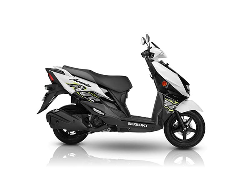 Avenis 125 Standard Glass Sparkle Black / Pearl Glacier White