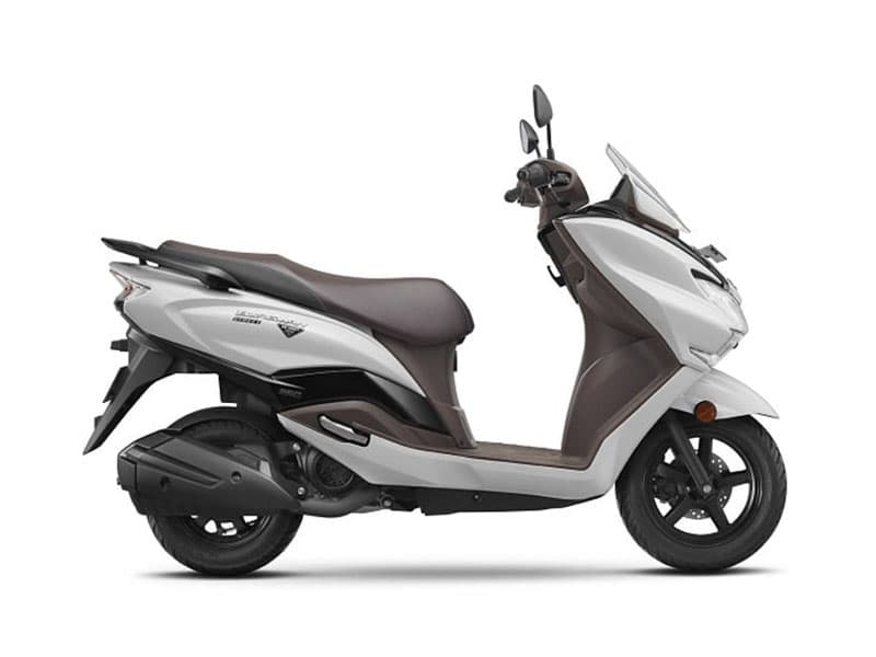 Burgman Street Ride Connect Pearl Mirage White