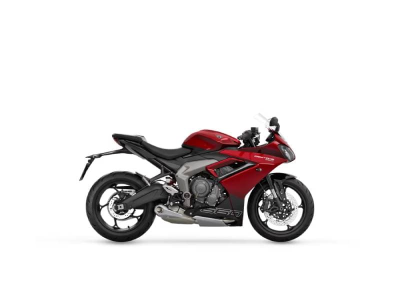 Daytona 660 Carnival Red / Sapphire Black