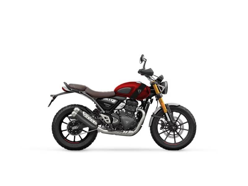 Scrambler 400 X Volcanic Red & Phantom Black