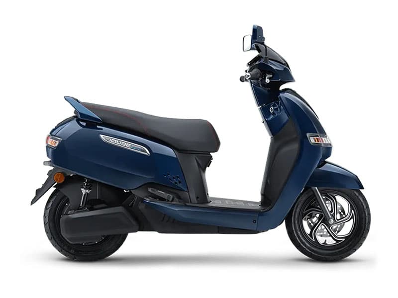 iQube STD 3.5 kWh Starlight Blue Beige