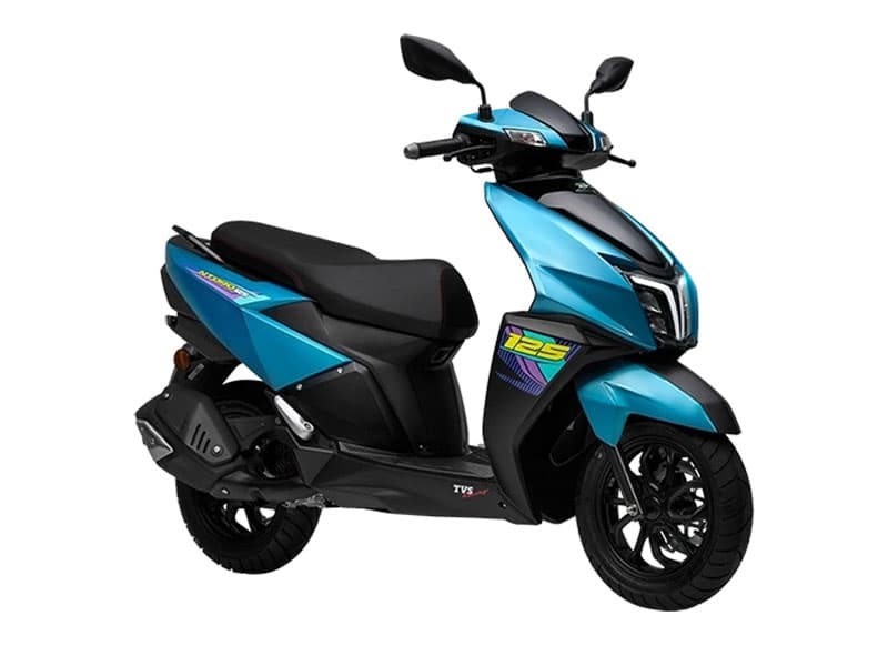 Ntorq 125 Disc Turquoise Blue