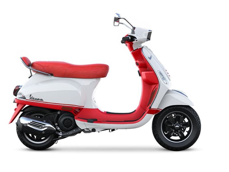 S 125 DT Red & White