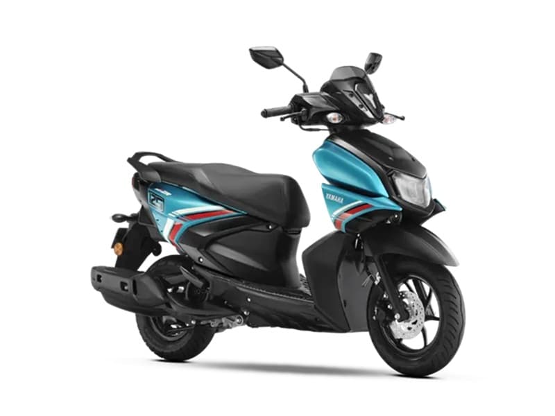 RayZR 125 Fi Hybrid Drum Cyan Blue