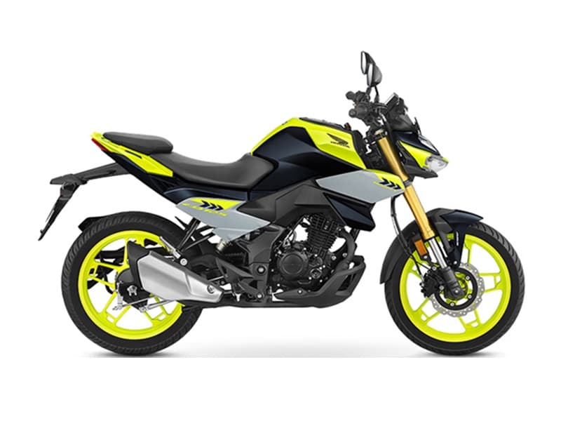 CB125 Hornet STD Pearl Siren Blue with Lemon Ice Yellow
