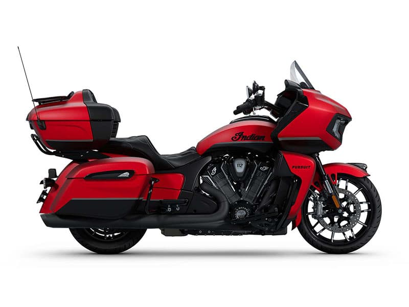 Indian Pursuit Dark House with 112 Package Sunset Red Smoke with Black Smoke