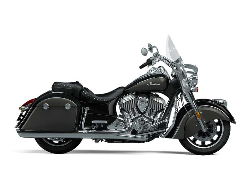 Indian Springfield Black Metallic / Titanium Metallic