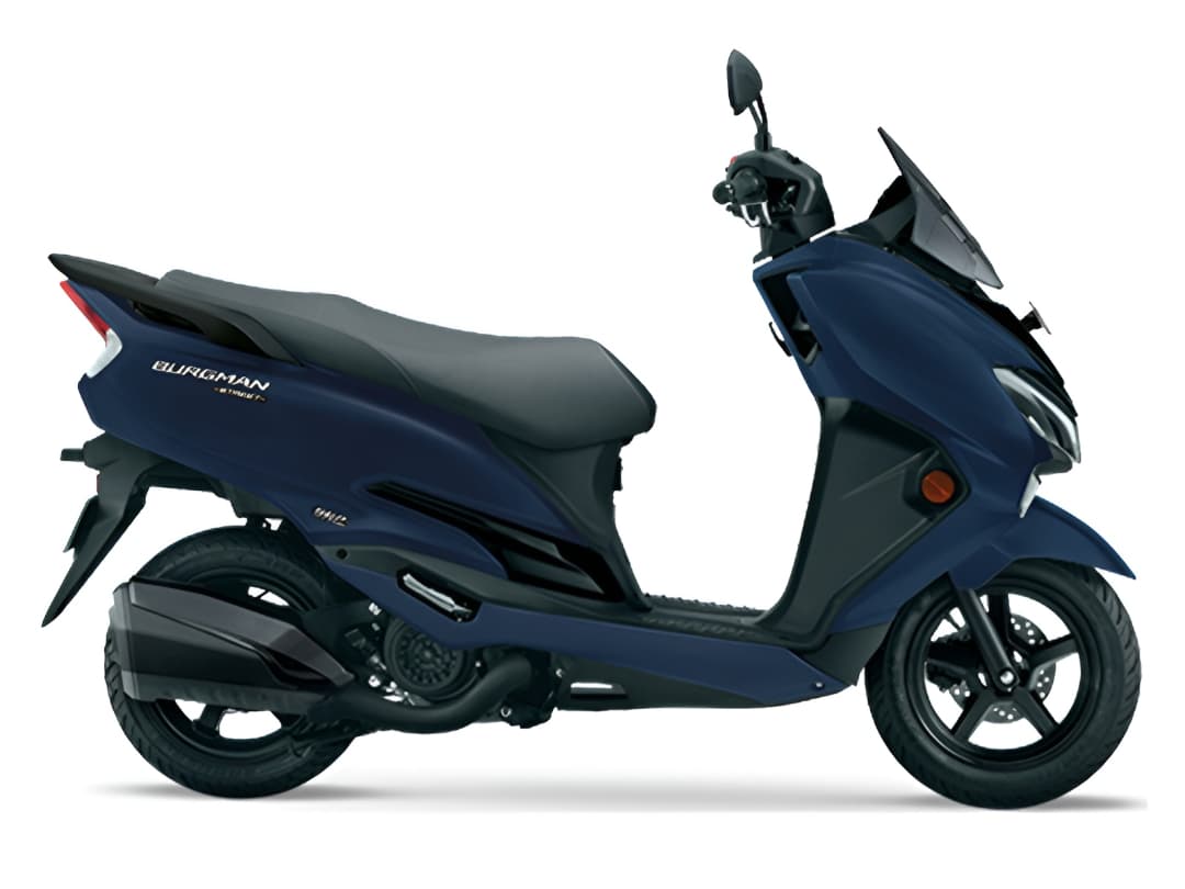 Burgman Street Ride Connect Metallic Mat Stellar Blue