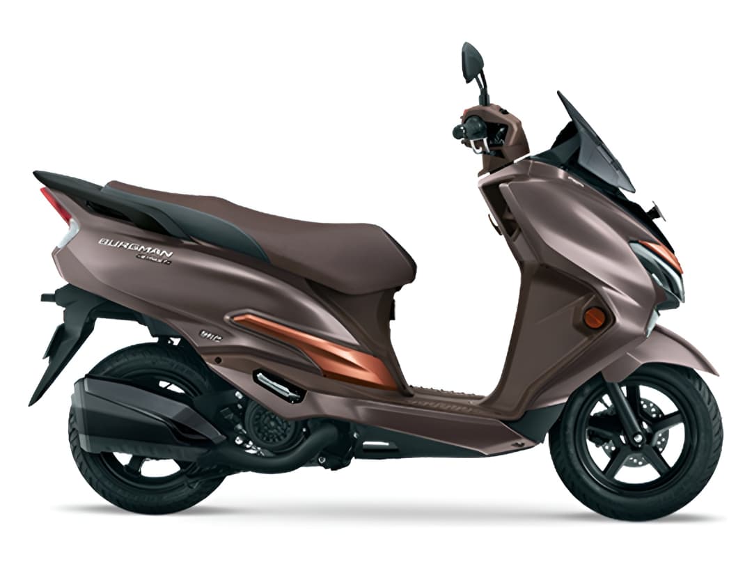 Burgman Street Ride Connect TFT Edition Metallic Royal Bronze / Metallic Mat Luxe Copper