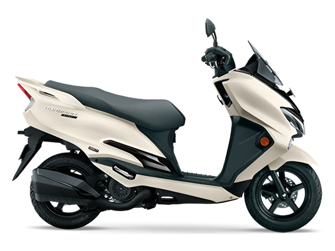Burgman Street Ride Connect Pearl Grace White