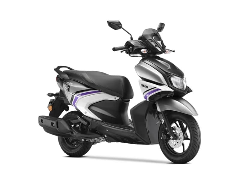 RayZR 125 Fi Hybrid Disc Silver White Cocktail